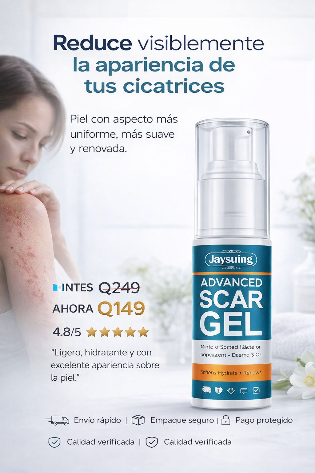 Gel Super Reparadora de Cicatrices