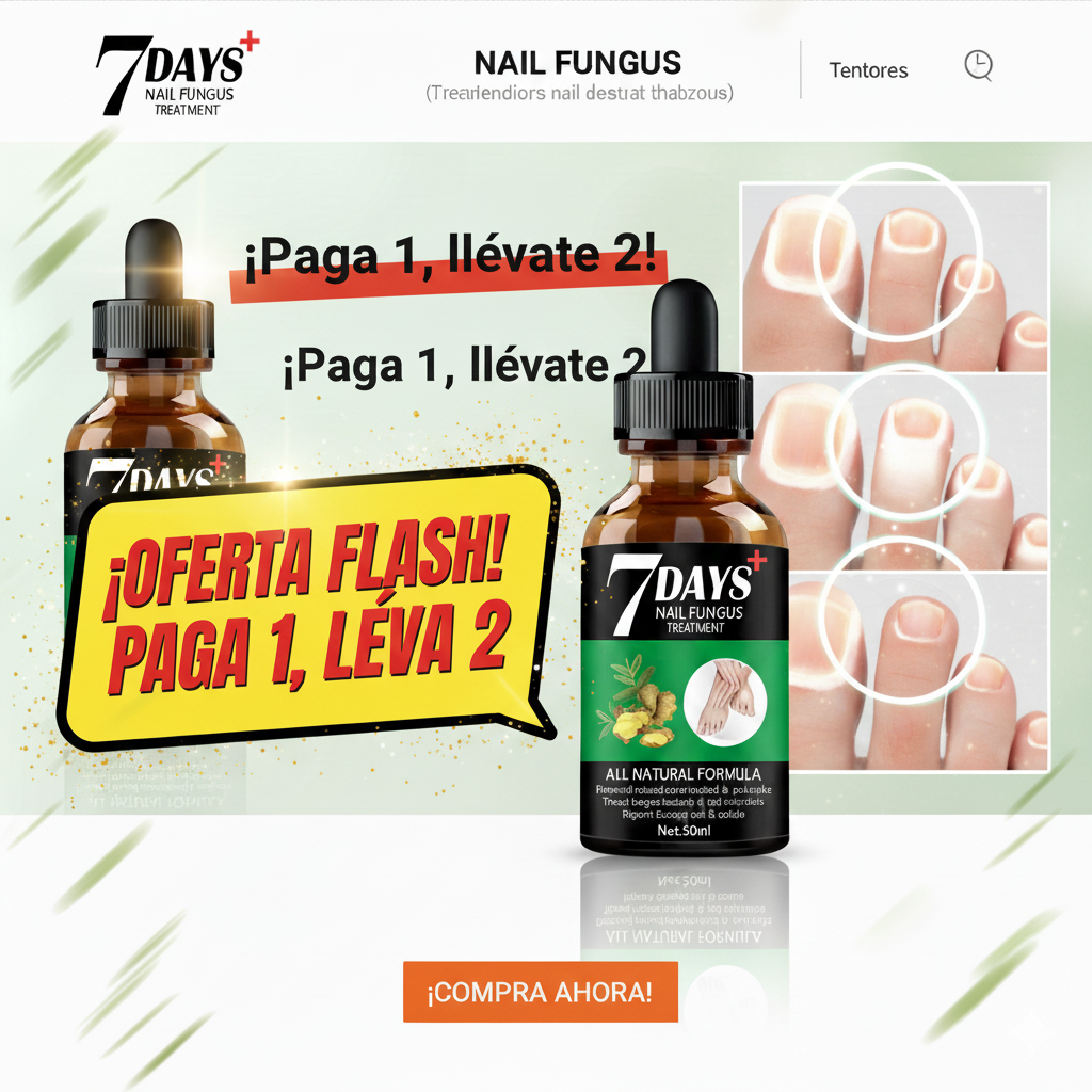 Gotas para hongos de uñas 7 Dias
