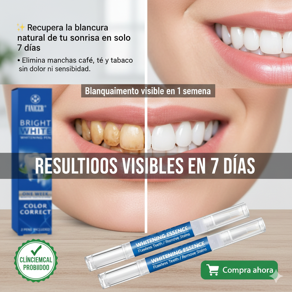 Pluma Blanqueadora de Dientes