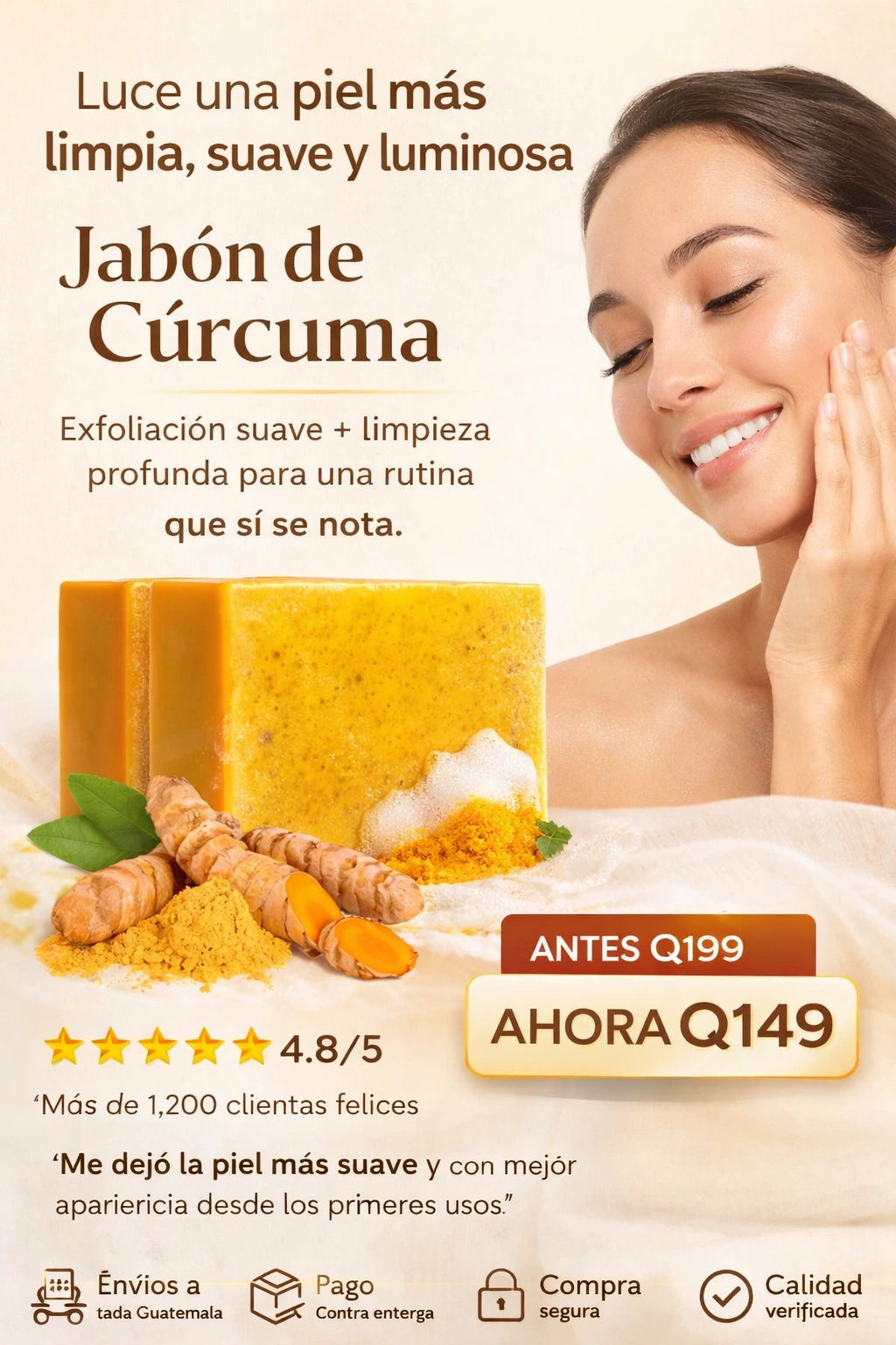 JABON DE CURCUMA